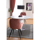 Scaun tapitat CHERRY ROZ, 57x58x48/87 cm - ACAJU