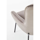 Fotoliu fix gri Castel, 71x79x97 cm - ACAJU