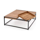 Masuta de cafea multifunctionala Fregata, 84X80X30 CM - ACAJU