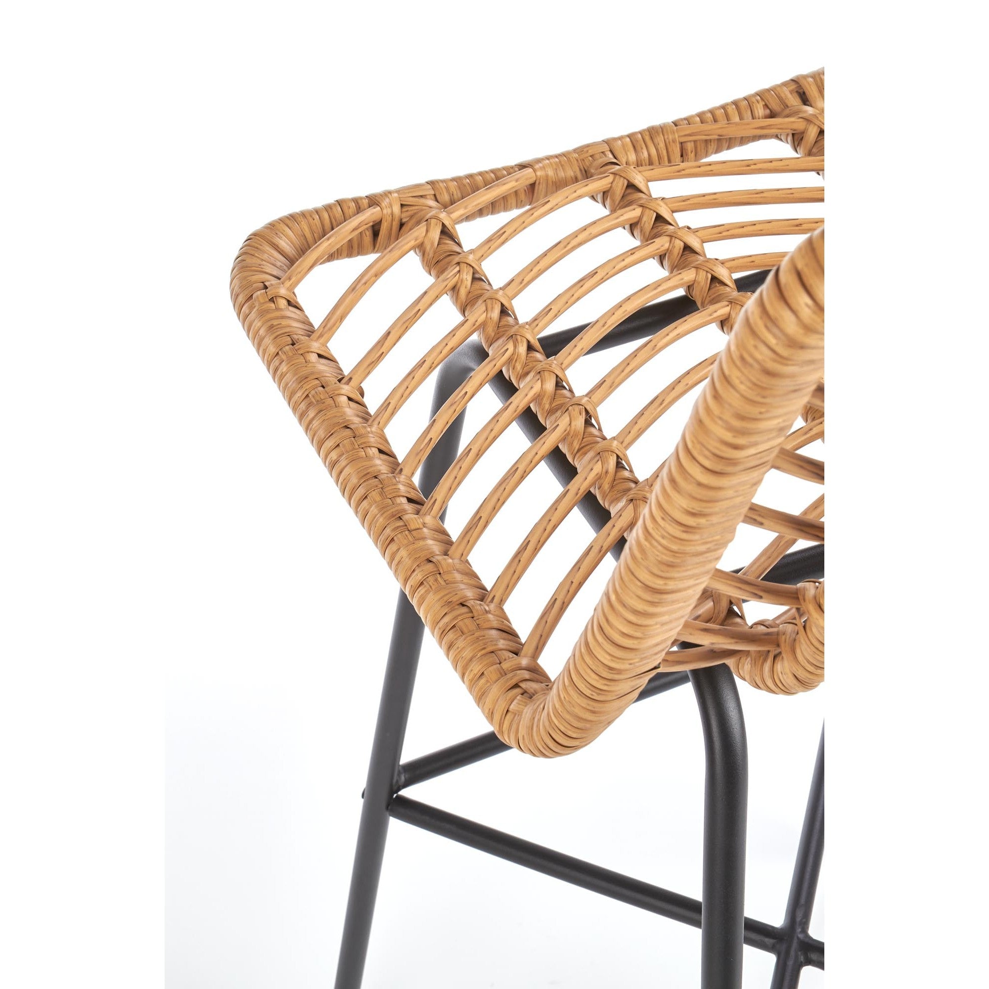 Scaun H97, negru, 43X46X100 CM.