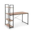 Birou cu rafturi Narvik B1, 120X64X120 CM - ACAJU