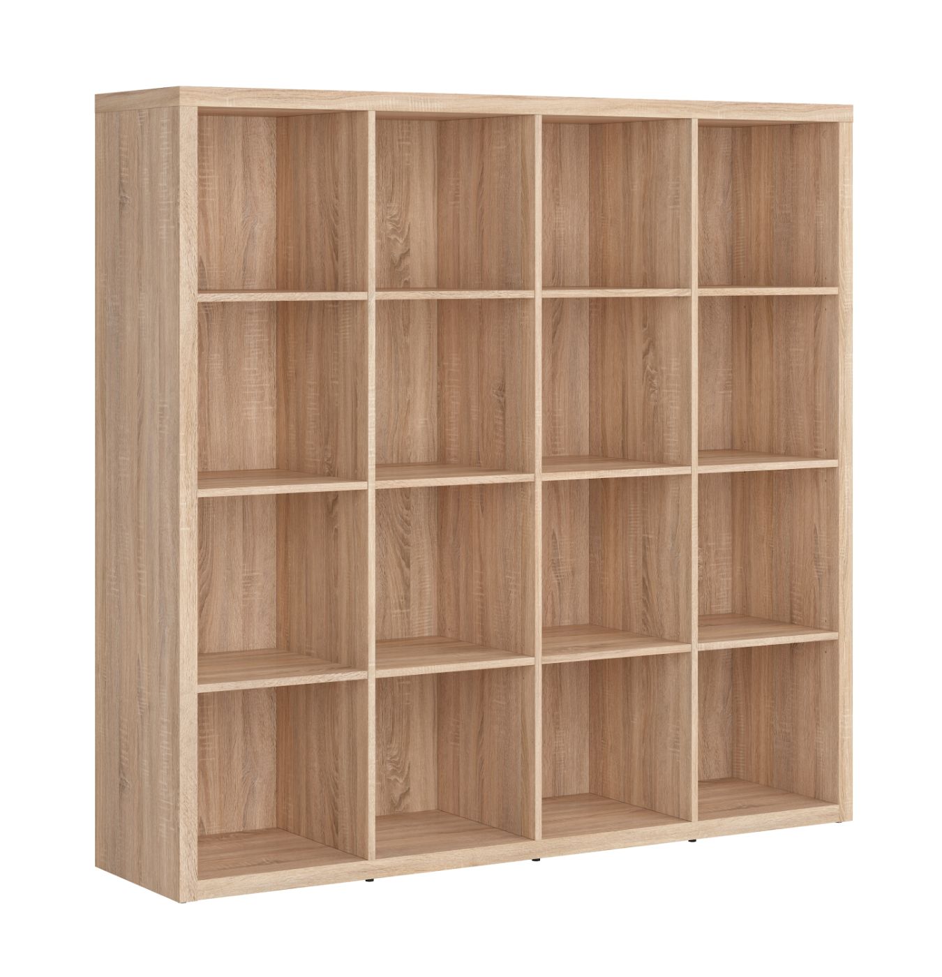 Biblioteca stejar sonoma Nepo Plus, 154X38,5X149,5 CM.