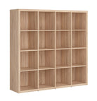 Biblioteca stejar sonoma Nepo Plus, 154X38,5X149,5 CM.