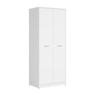 Dulap haine lemn alb NEPO PLUS, 80X54.5X197 cm.