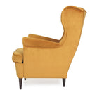 Fotoliu catifea curry HARRY, 68x90x100 - ACAJU