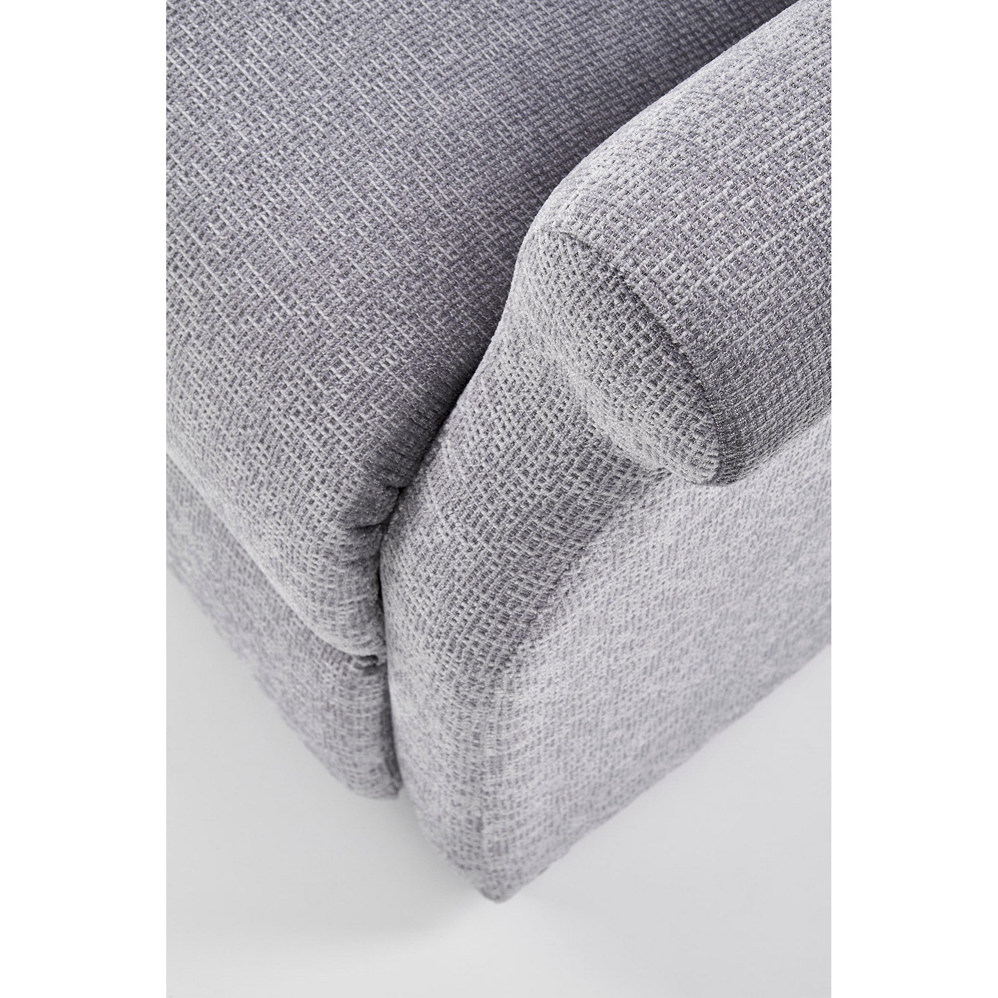 Fotoliu living Agustin, gri, 75x92X83 cm - ACAJU