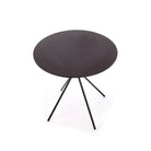 Masa rotunda neagra Fondi, 80X75 CM - ACAJU