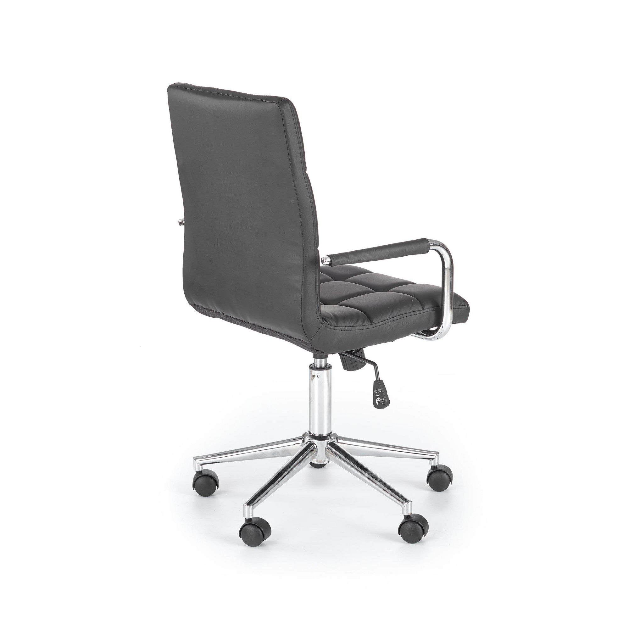 Scaun birou tapitat cu stofa Gonzo 3, 53X60X98/110 CM - ACAJU