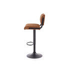 Scaun bar tapitat H88, 39X46X89/66 CM - ACAJU