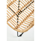Scaun living ratan natural Indiana, 69X70X103 CM - ACAJU