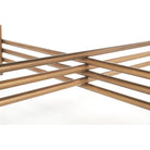 Masuta cafea sticla Ismena, 80X41 CM - ACAJU