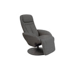Fotoliu recliner stofa gri Optima 2, 77x139x101 cm - ACAJU