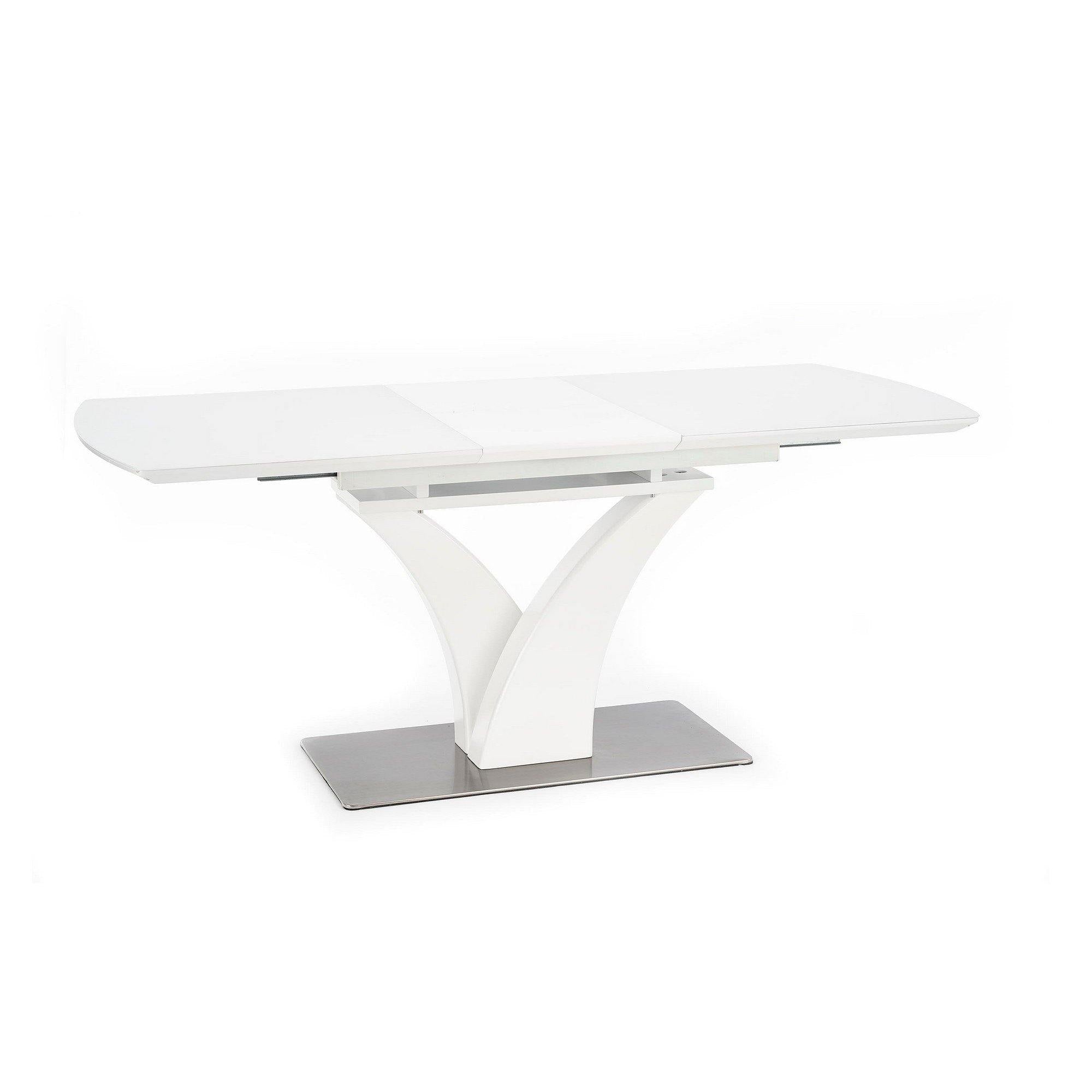 Masa extensibila alba Palermo, 140/180X80X75 CM - ACAJU