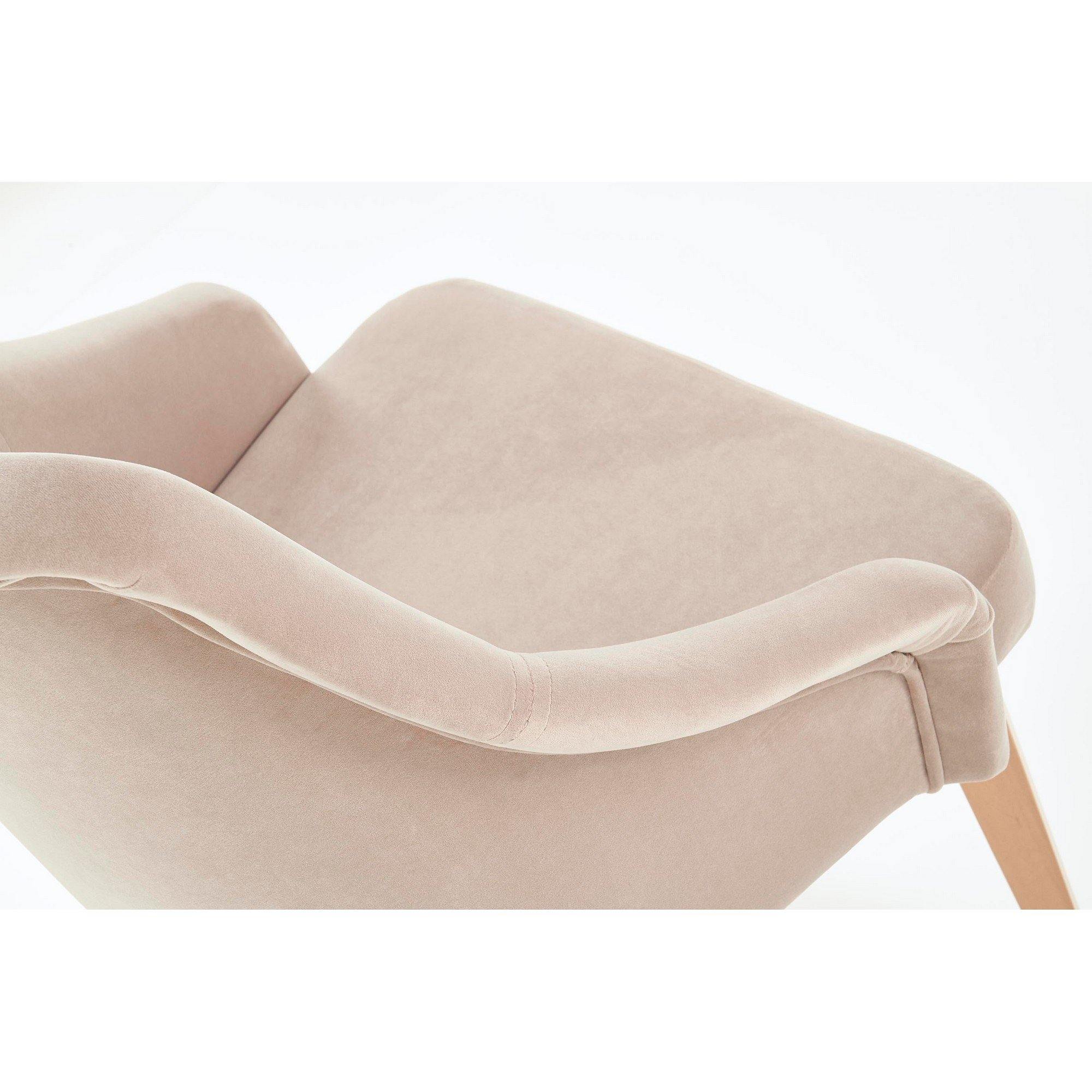 Scaun living Toledo 2, bej,  57X56X86 CM - ACAJU