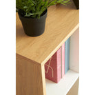 Birou cu sertar si rafturi Grosso, 149X50X105 CM - ACAJU