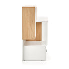 Birou cu sertar si rafturi Grosso, 149X50X105 CM - ACAJU