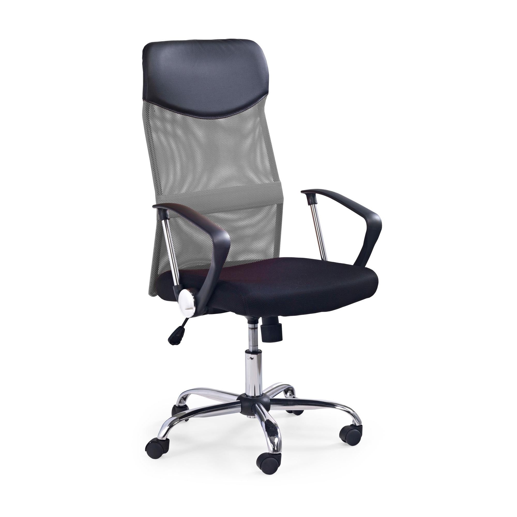 Scaun gri ergonomic Vire, 61X63X110/120 CM - ACAJU