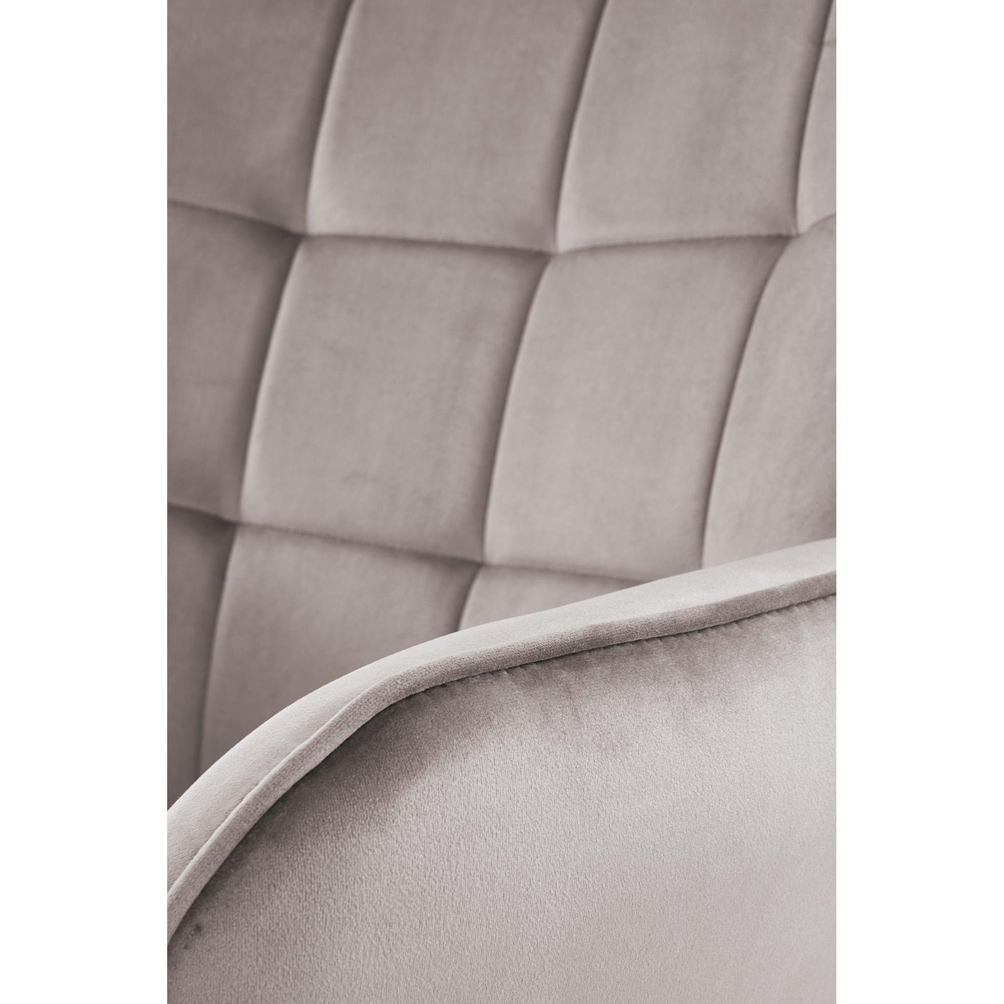 Fotoliu fix gri Castel, 71x79x97 cm - ACAJU 