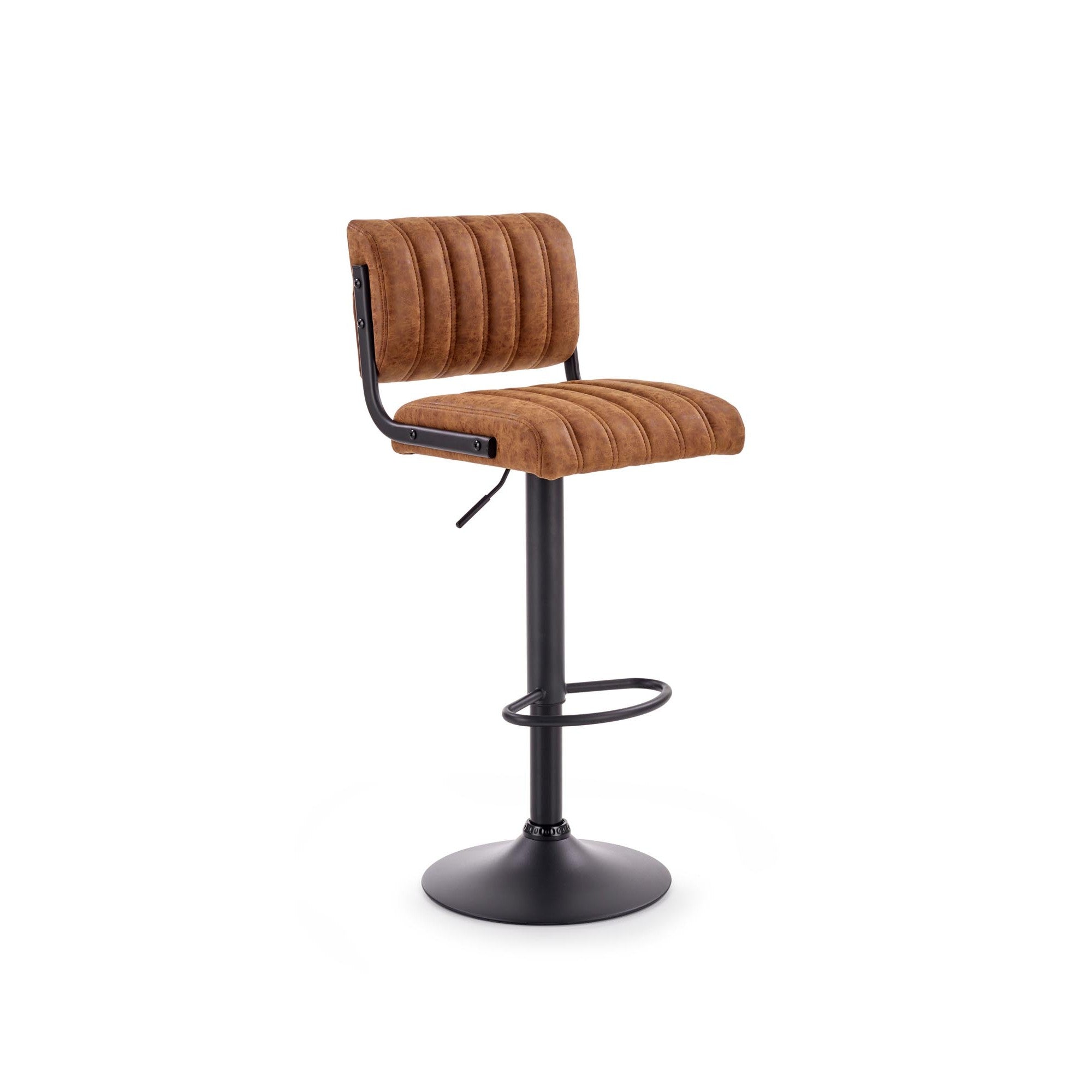Scaun bar tapitat H88, 39X46X89/66 CM - ACAJU 