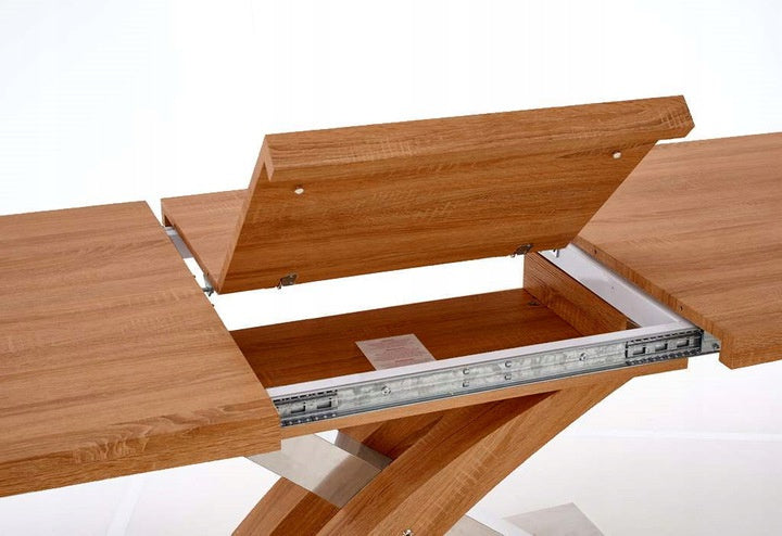 Masa extensibila stejar auriu Sandor, 160/220X90X77 CM.