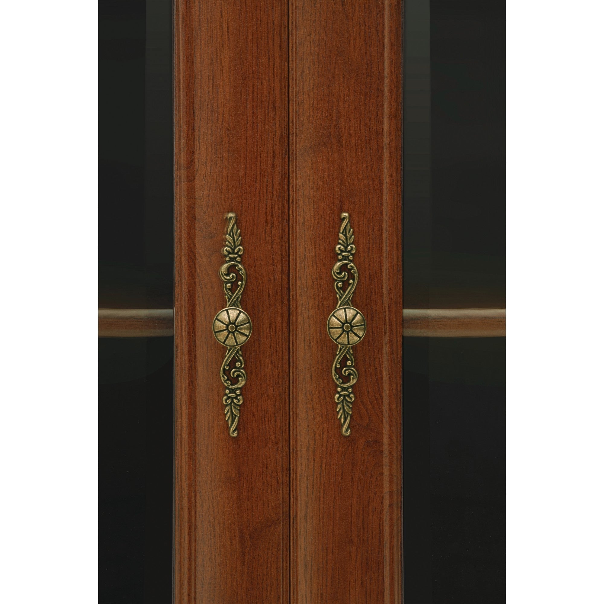 Vitrina de living Kent, 110X43X204,5 CM.