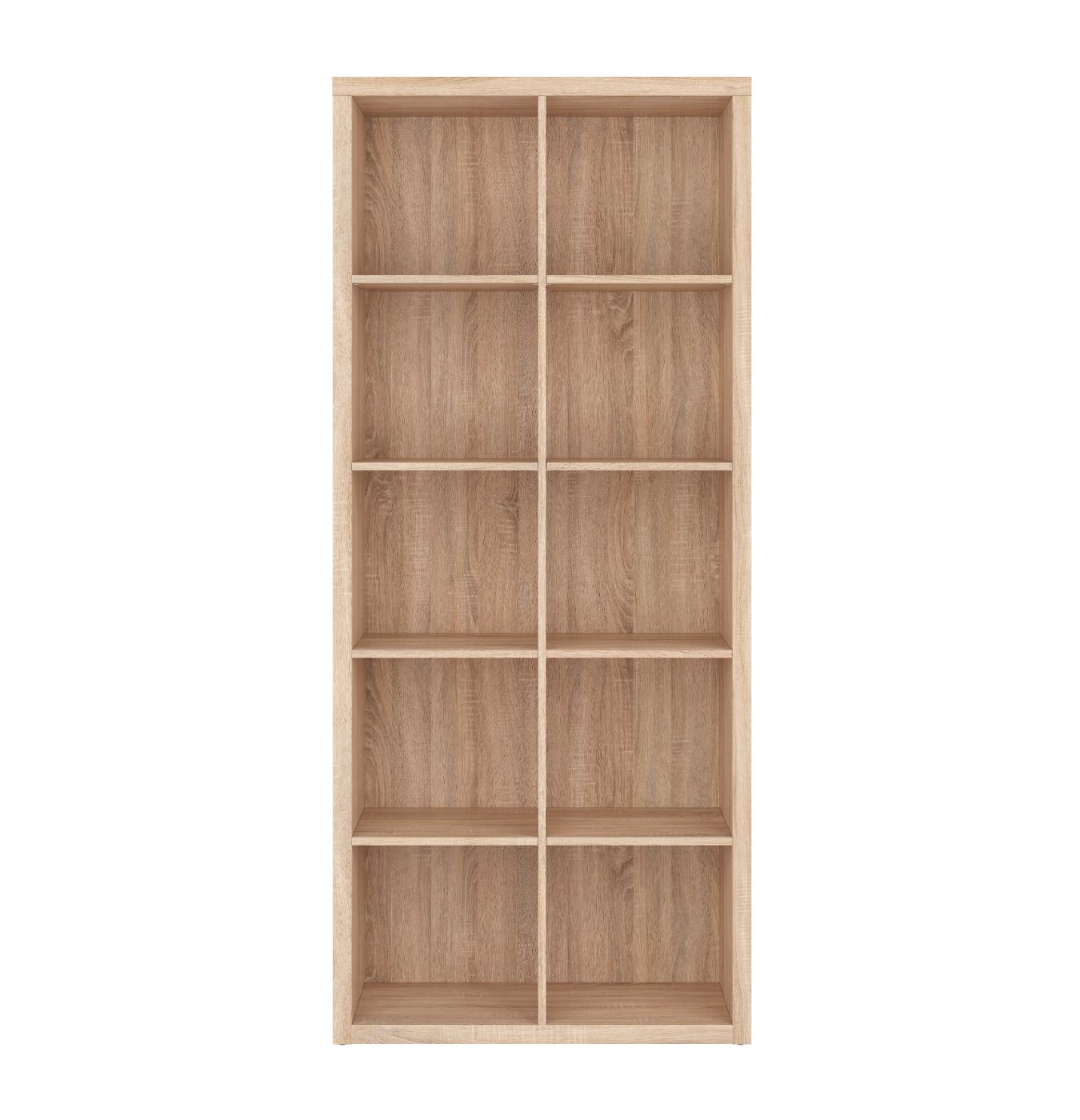 Corp biblioteca stejar sonoma Nepo Plus, 80X38.5X185 CM.
