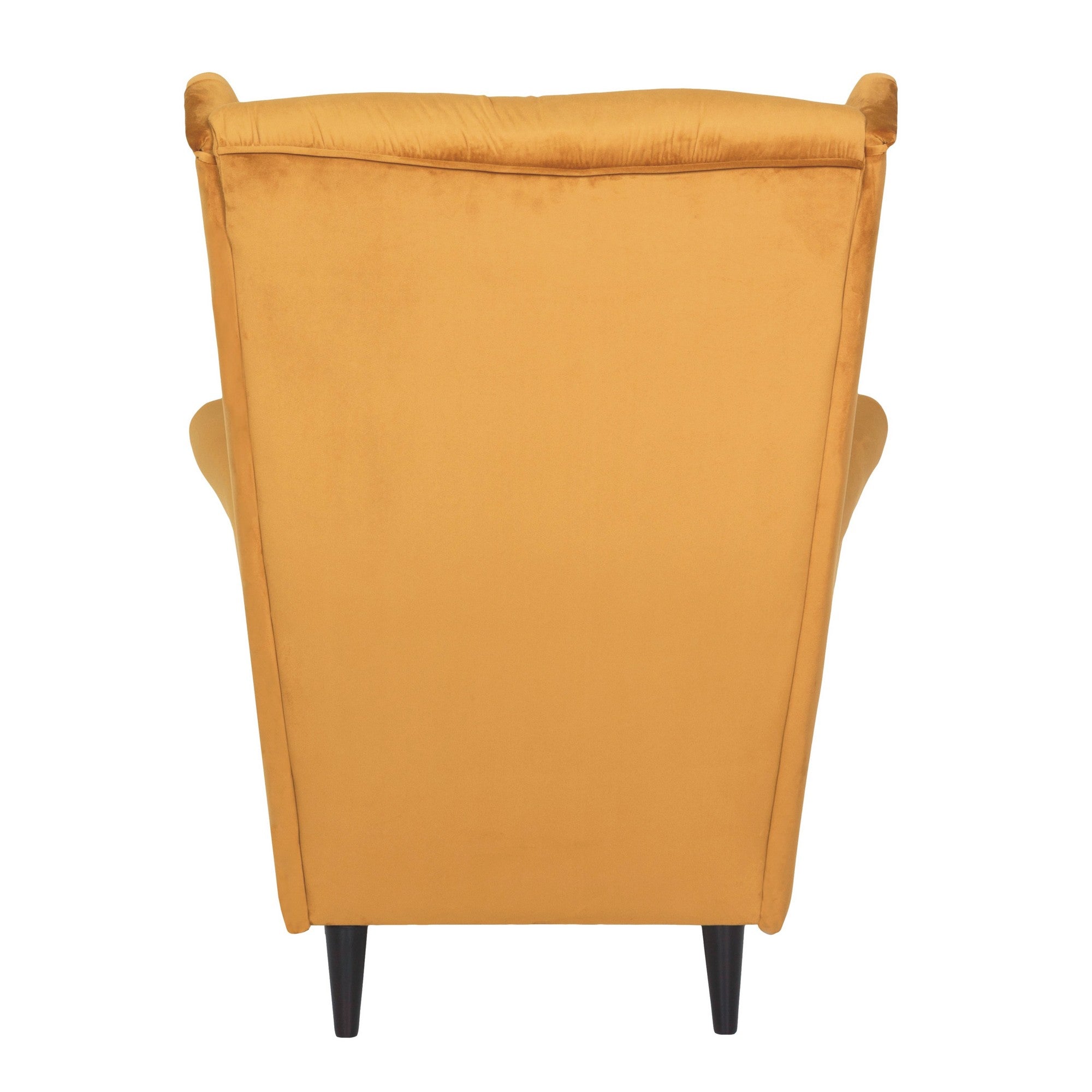 Fotoliu catifea curry HARRY, 68x90x100 - ACAJU 