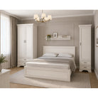 Set dormitor TIFFANY II-2, crem, PAL laminat, 4 piese