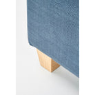 Fotoliu Bard, albastru inchis, 90x90/158x76/102 cm - ACAJU 