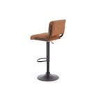 Scaun bar tapitat H88, 39X46X89/66 CM - ACAJU 