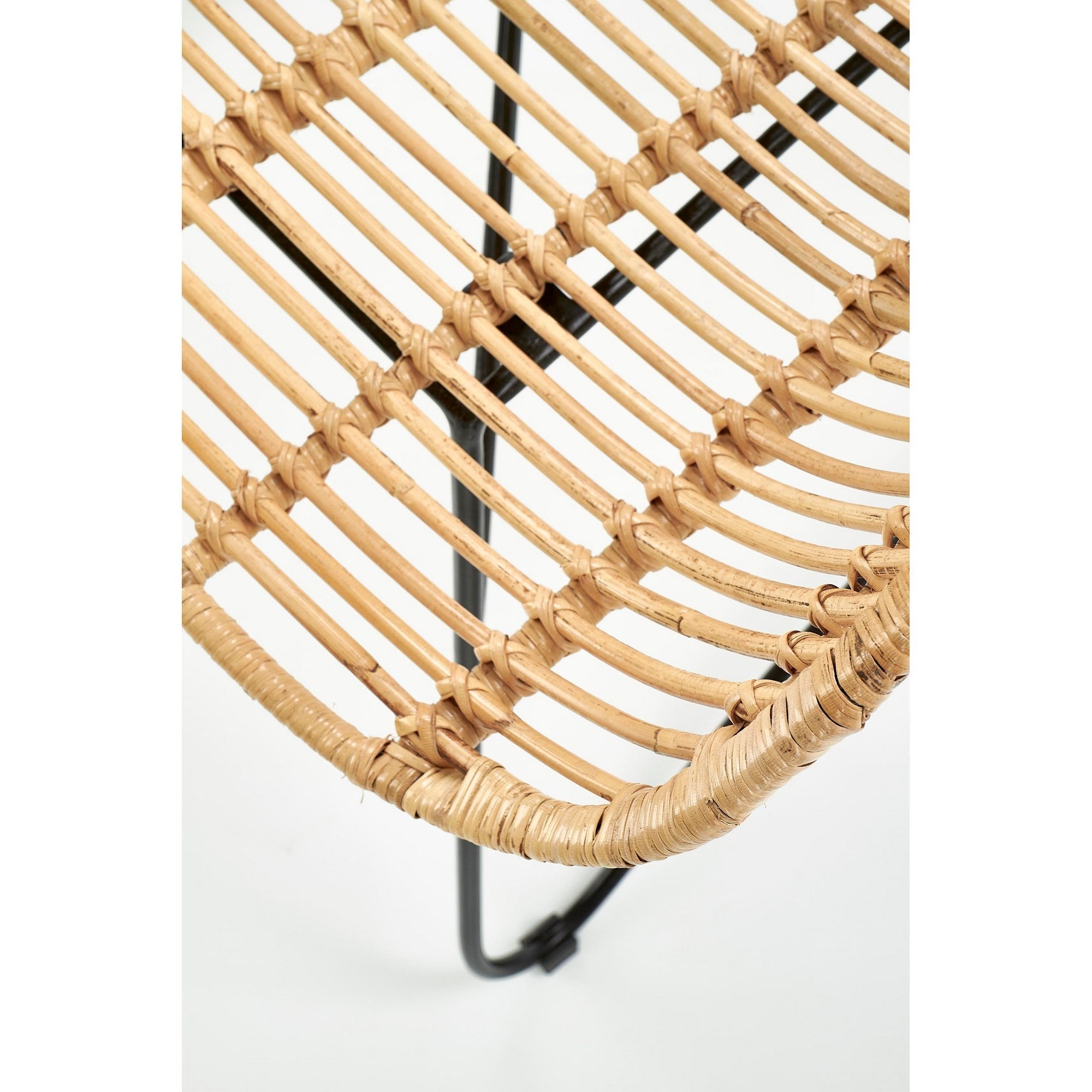 Scaun living ratan natural Indiana, 69X70X103 CM - ACAJU 