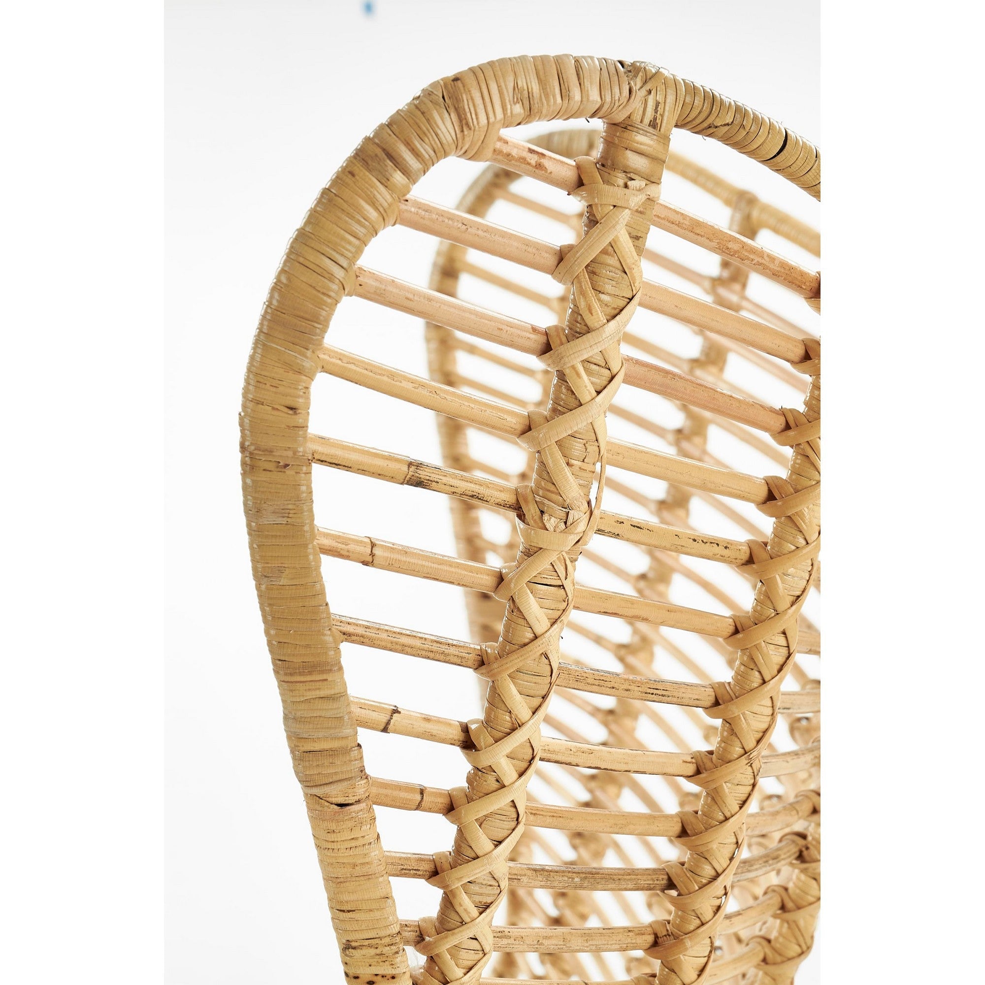 Scaun living ratan natural Indiana, 69X70X103 CM - ACAJU 