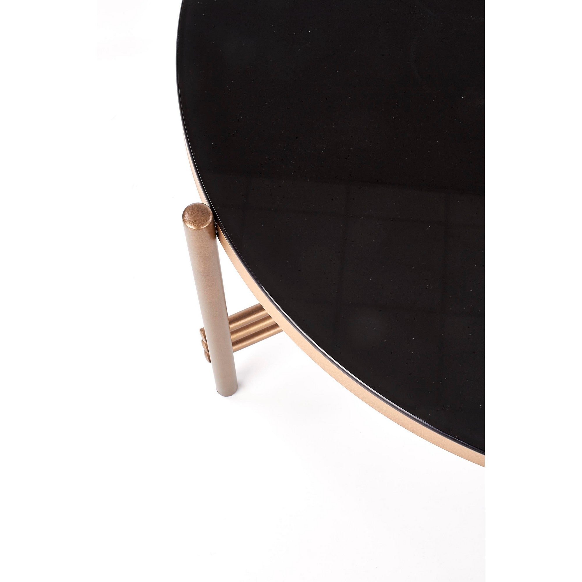 Masuta cafea sticla Ismena, 80X41 CM - ACAJU 