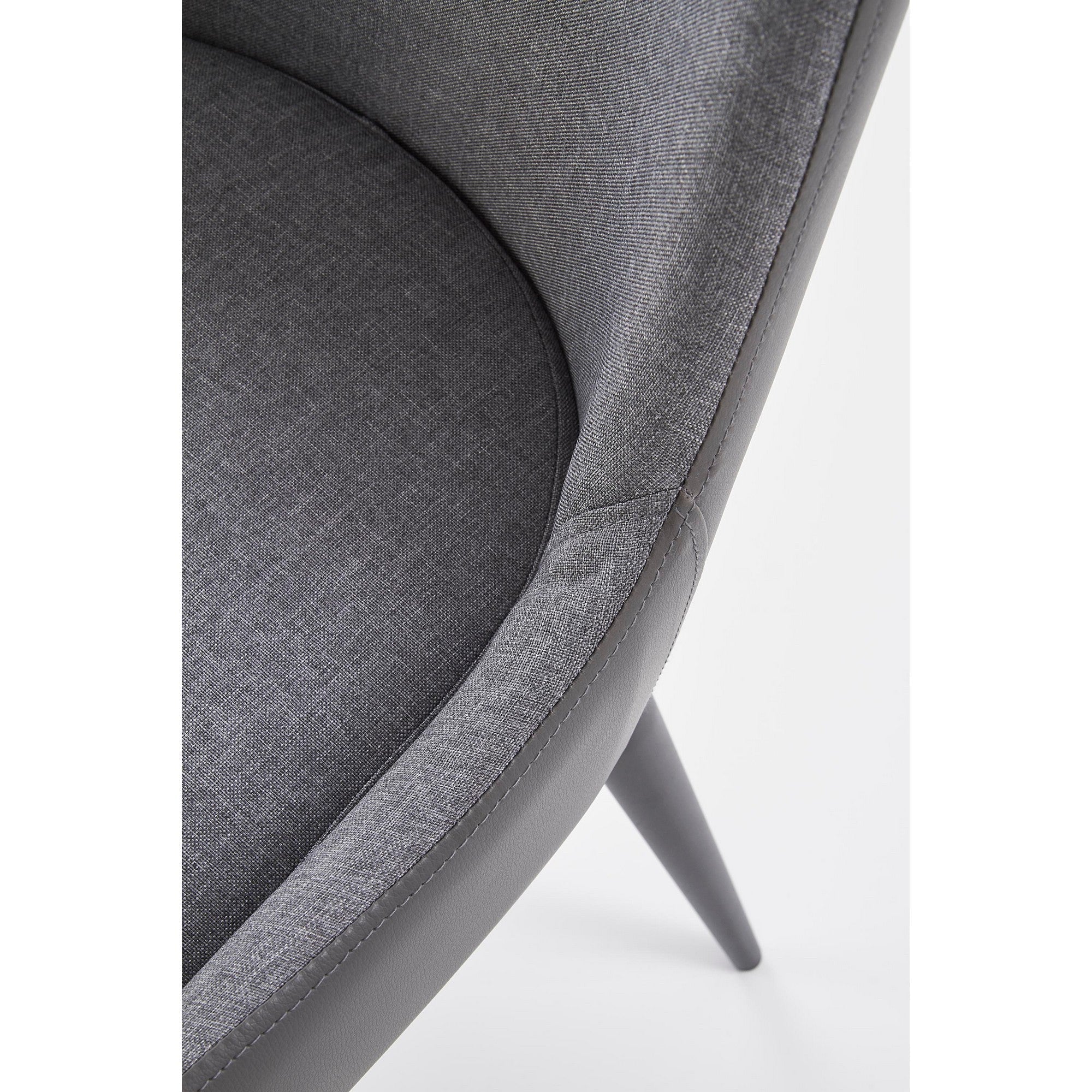 Scaun pentru living tapitat K333, 49X62X87 CM - ACAJU 