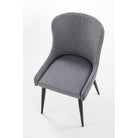 Scaun pentru living tapitat K333, 49X62X87 CM - ACAJU 