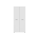 Dulap NENO, alb, PAL, cu 2 usi, 81x54x179 cm