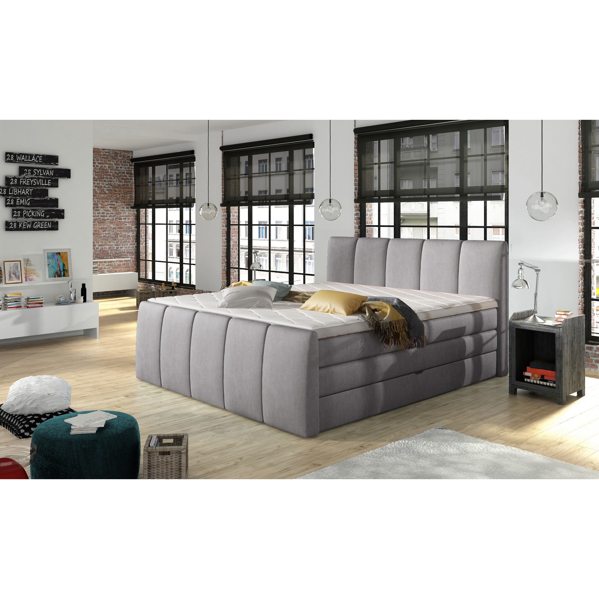 Pat boxspring FRESCO 160 - ACAJU 