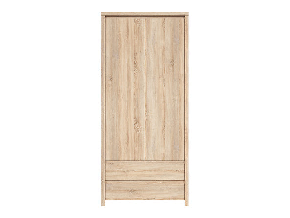 Dulap Kaspian sonoma, 90x40,5x200,5 cm.