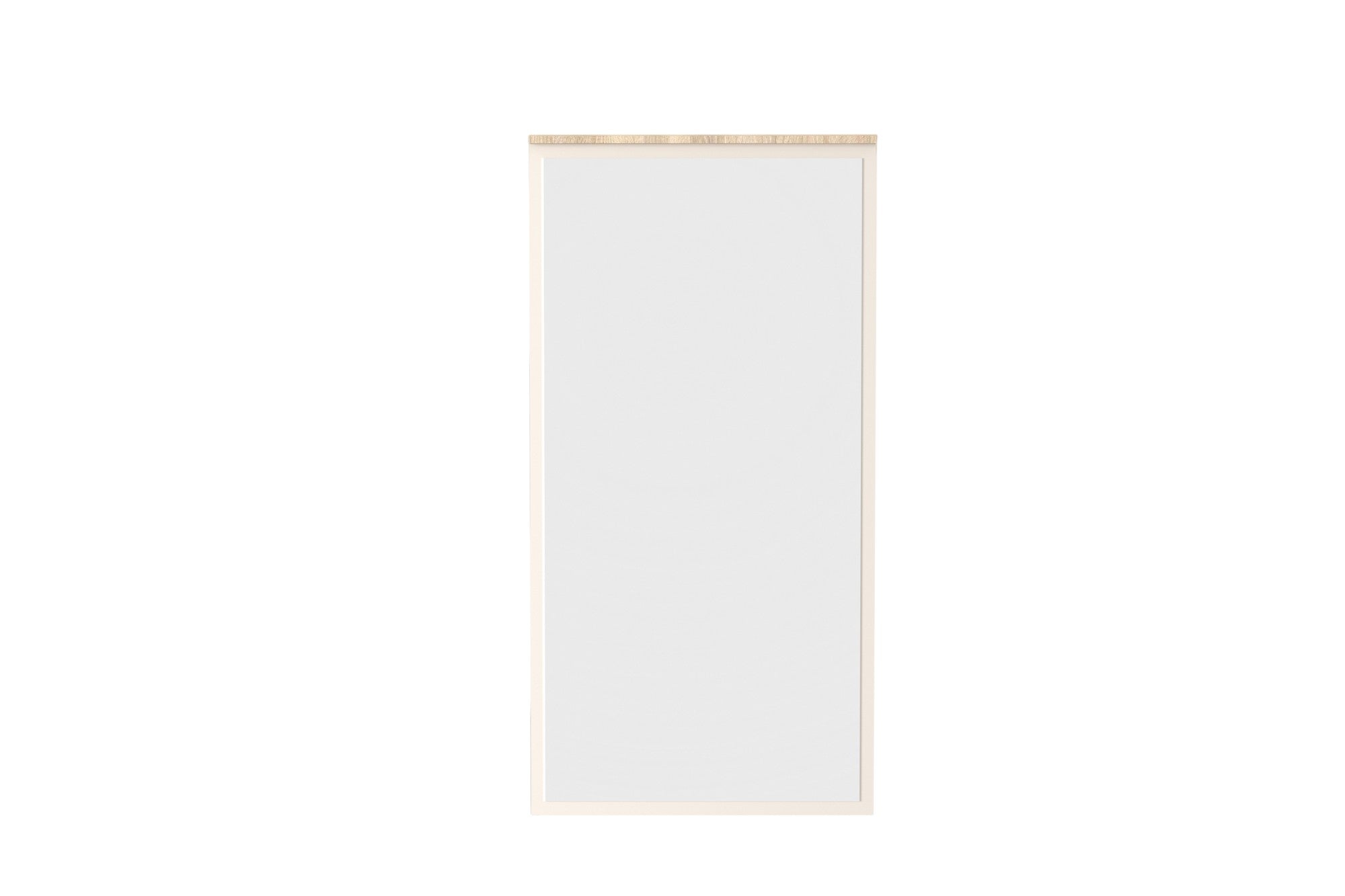 Oglinda VERTO, casmir/stejar sonoma, PAL, 63x3x125 cm
